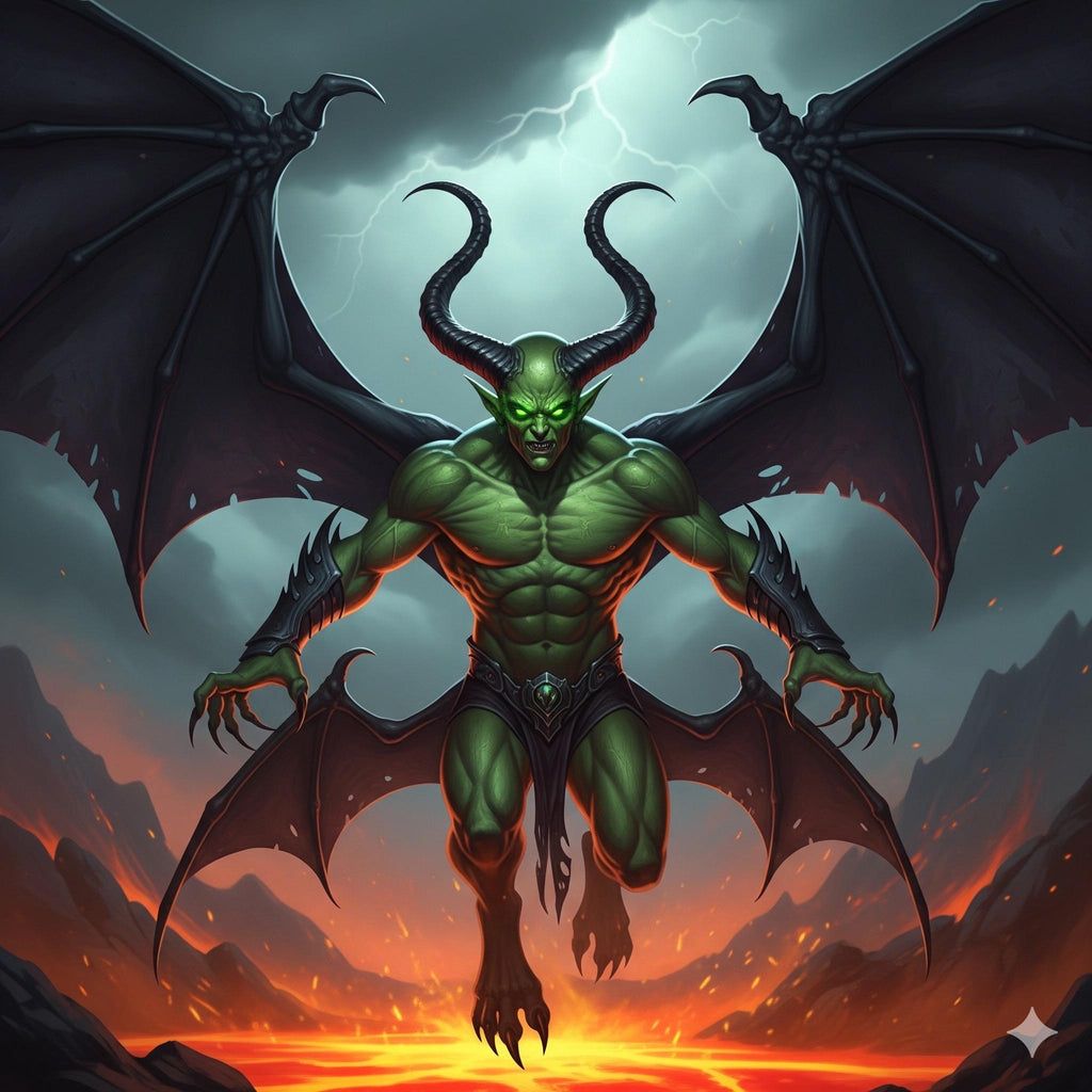 Demon Commander Under Beezlebub Living Entity Companion