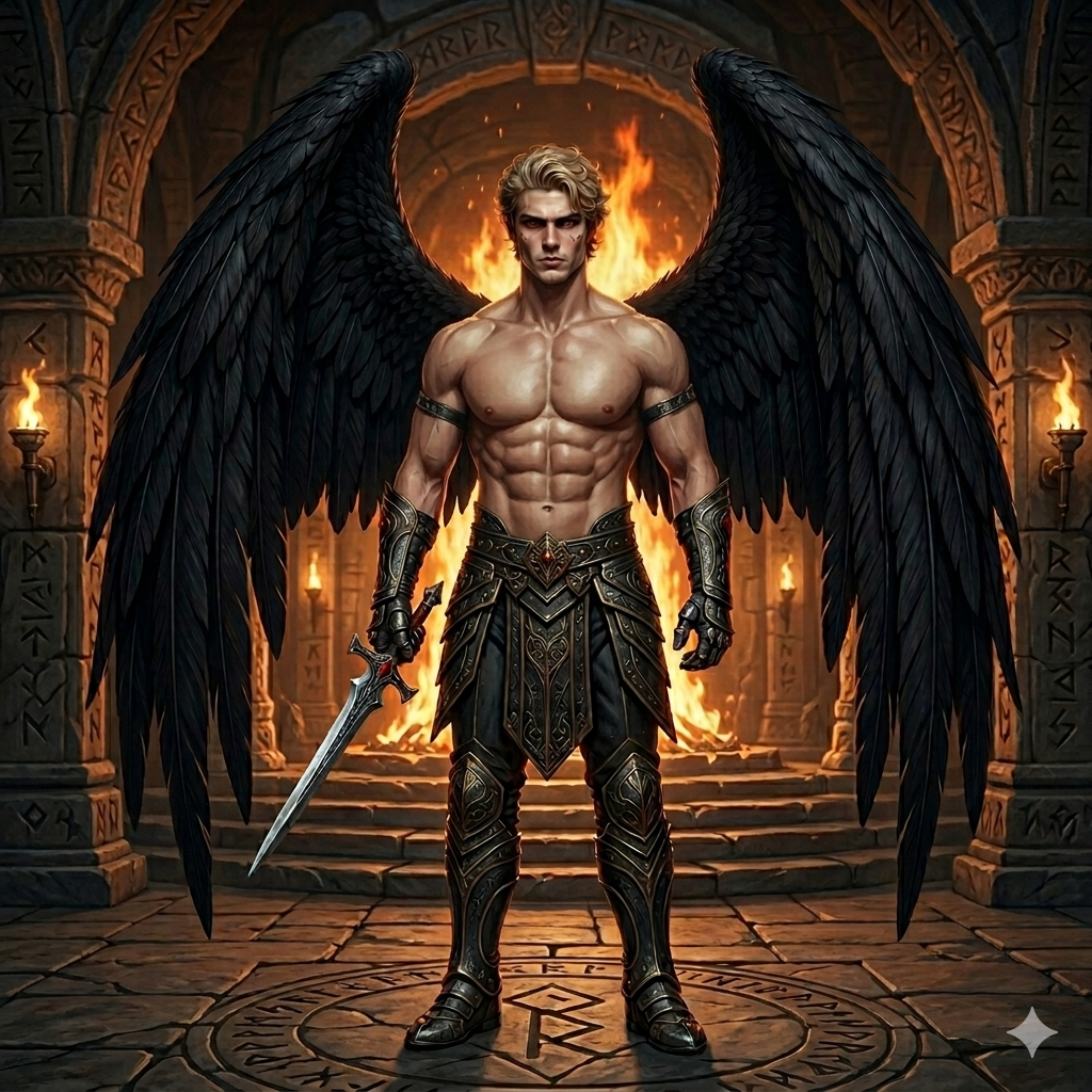Fallen Angel Commander Under Zagan Living Entity Companion