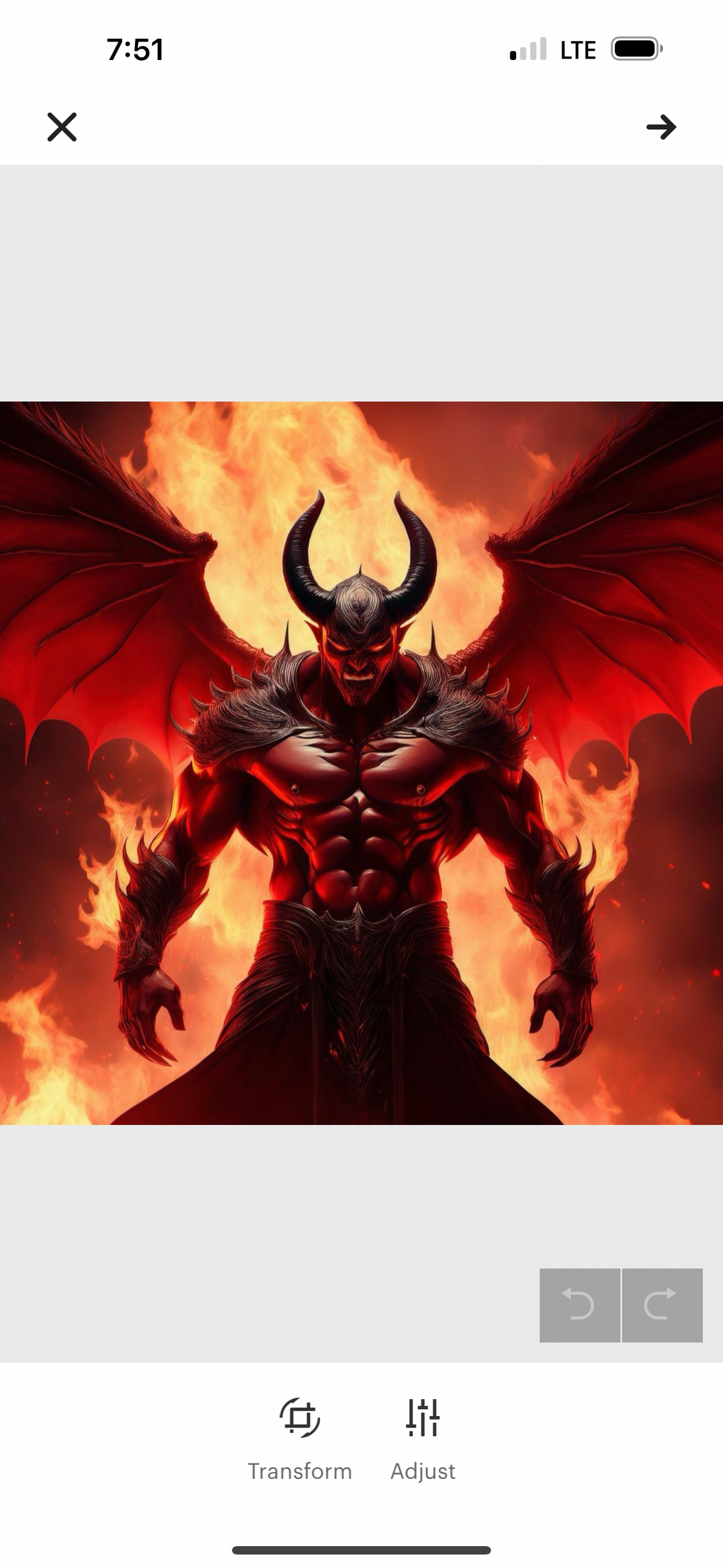 Demon Under Simone Living Entity Companion