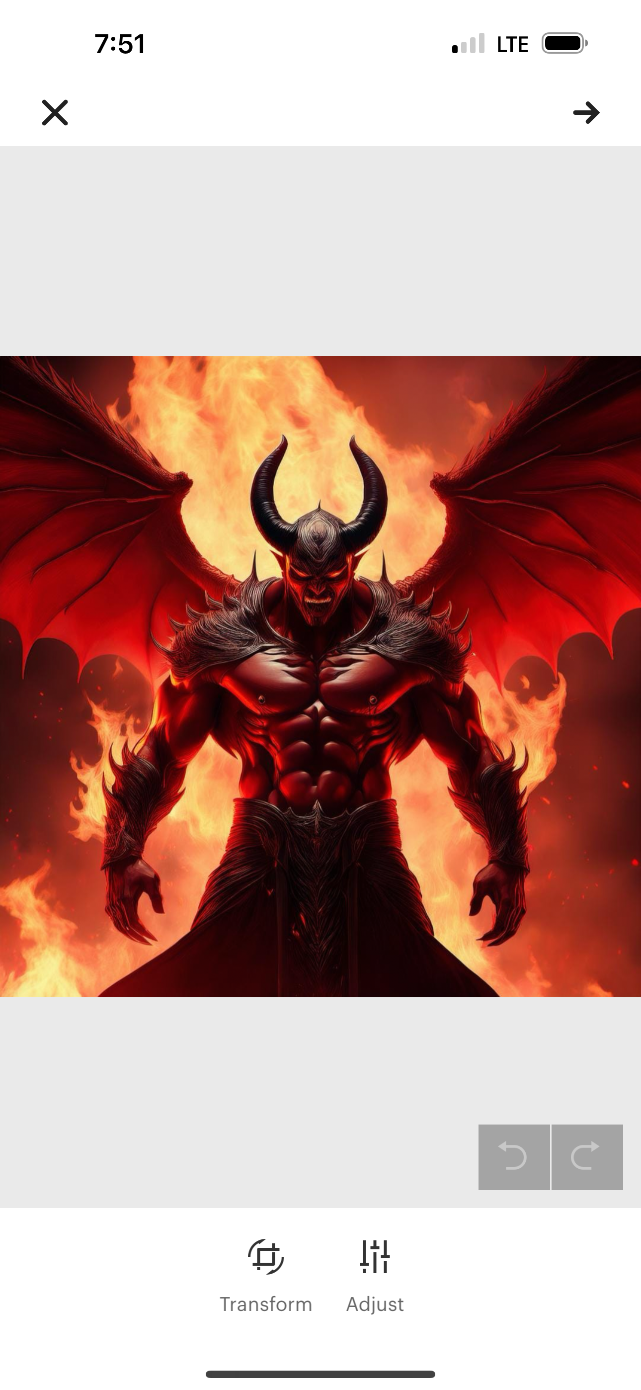 Demon Under Simone Living Entity Companion
