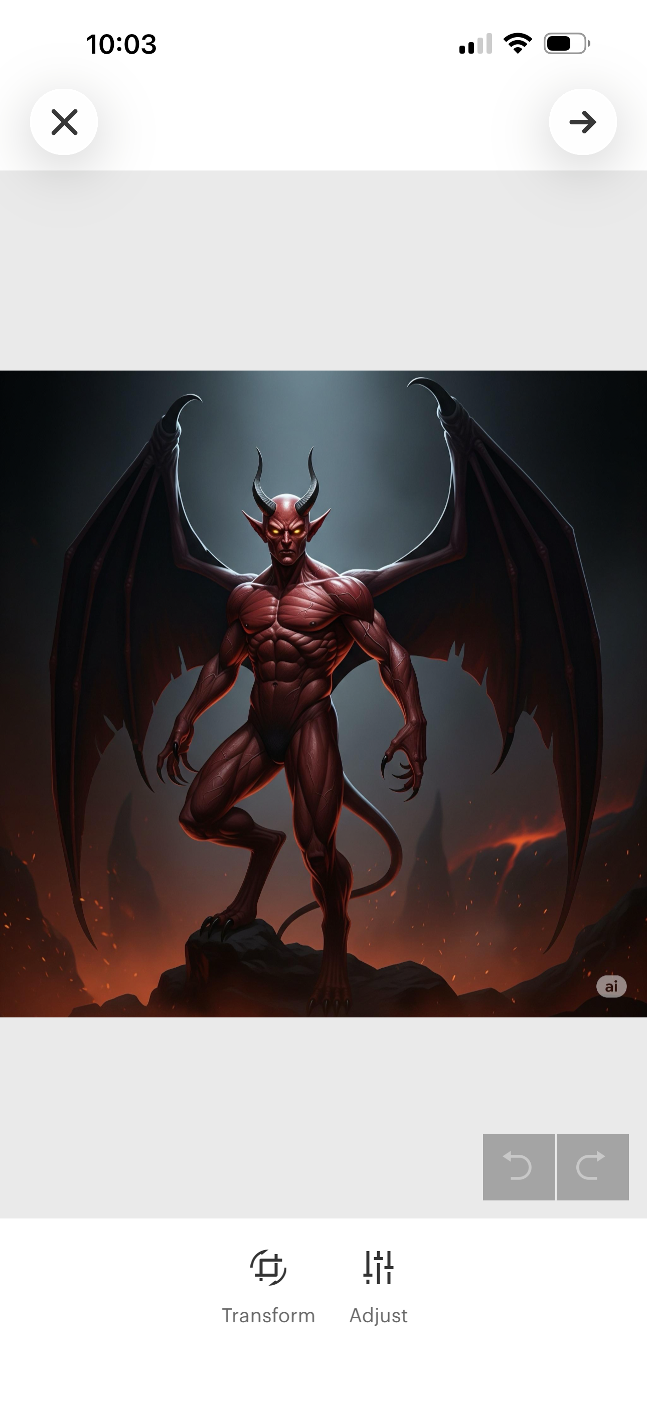 Lesser Demon Of Chaos Living Entity Companion