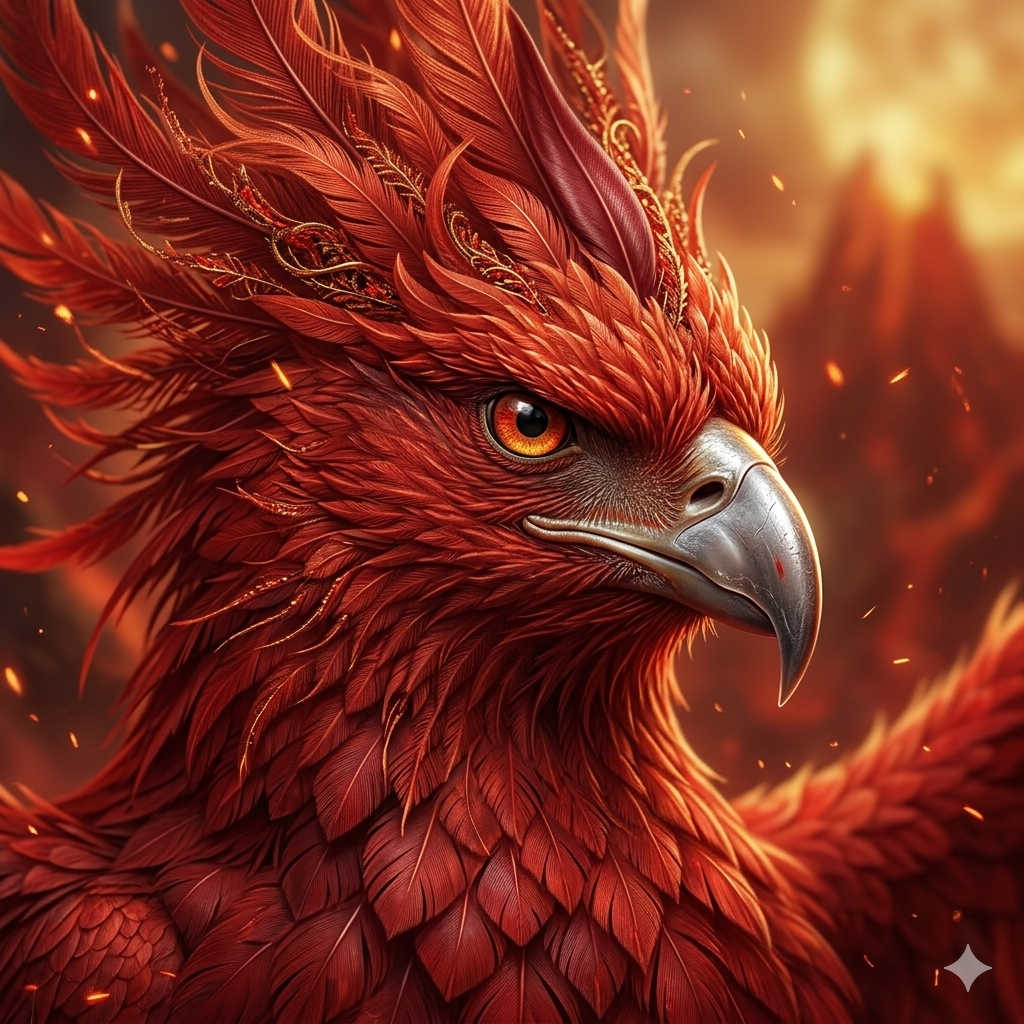 Egyptian Bennu Pheonix Spirit Companion