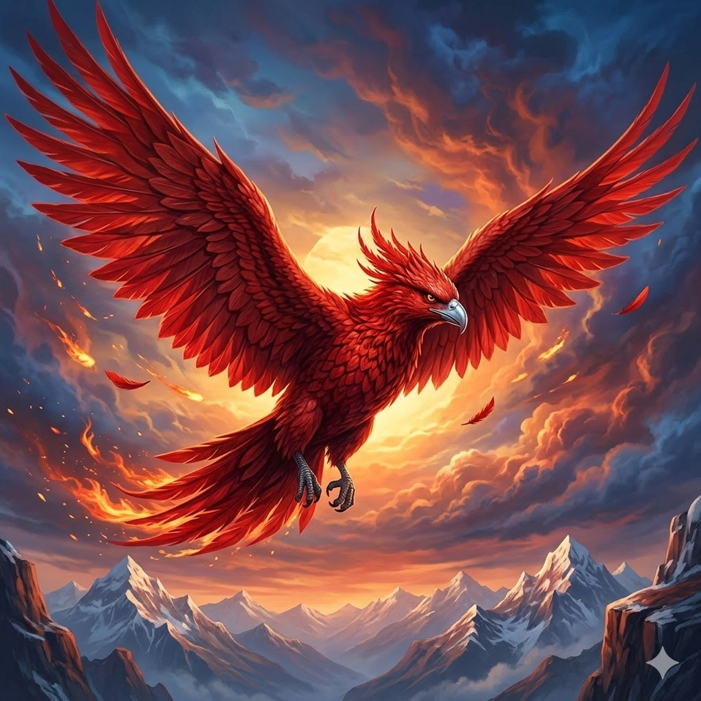 Egyptian Bennu Pheonix Spirit Companion