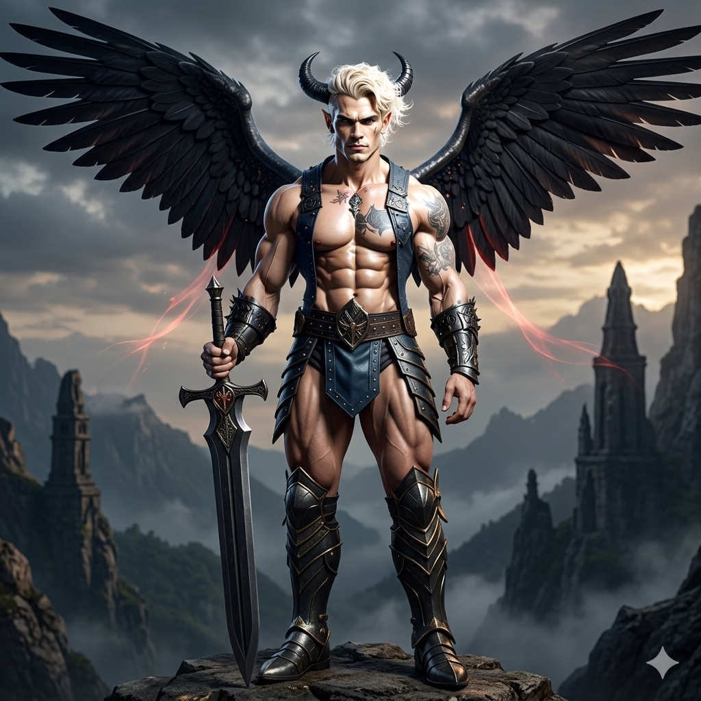 Demon Commander Under Satan Living Entity Companion