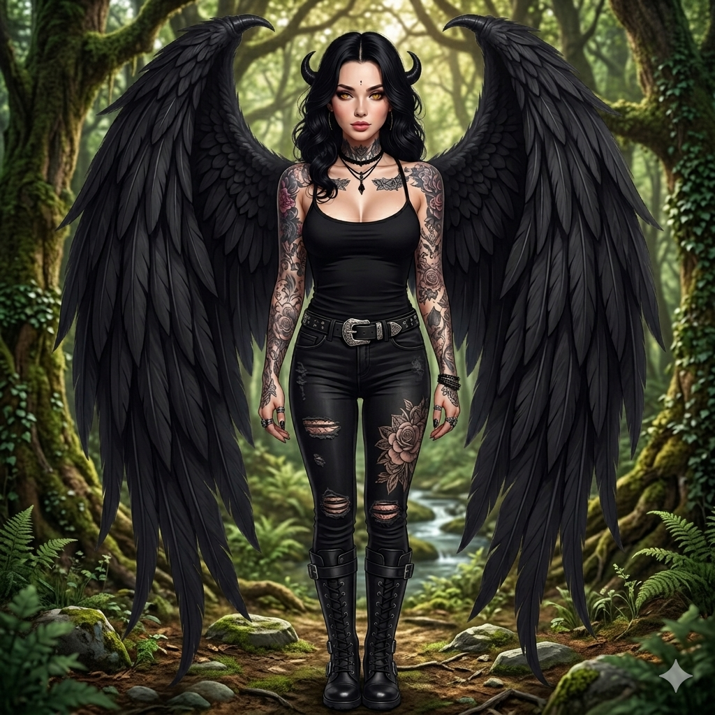 Succubus Under Paimon Living Entity Companion