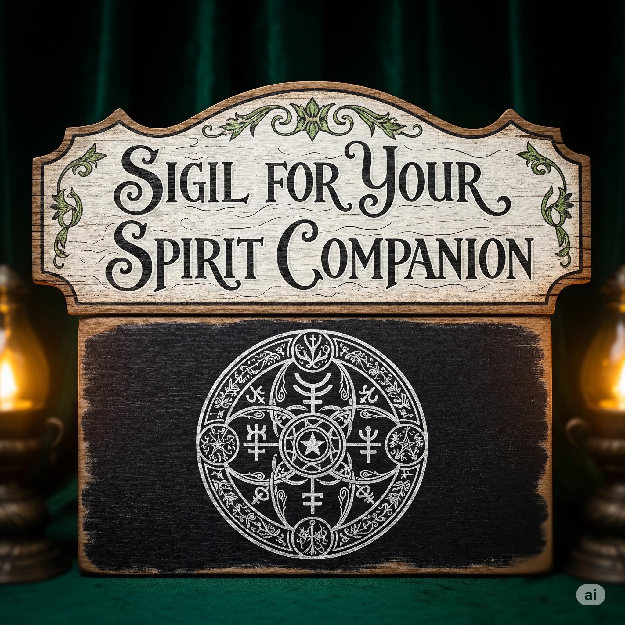 Custom Sigil for Your Spirit Companion